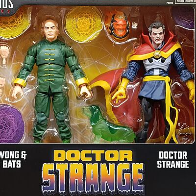 Doctor Strange, Wong and Bats